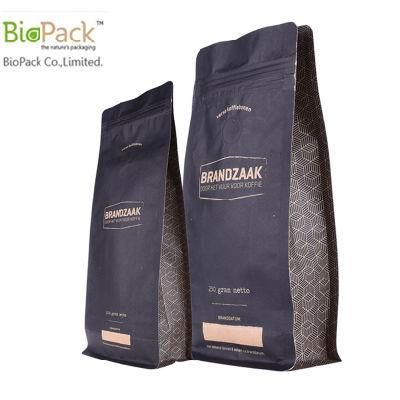 Ziplock Biodegradable Cornstarch Coffee Bag Packaging Wholesale From China