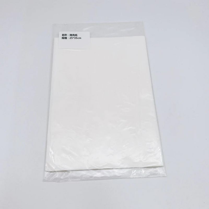 Food Grade Percuted Unbleached Parchment Paper Sheets Oven Silicone Baking Paper Sheets