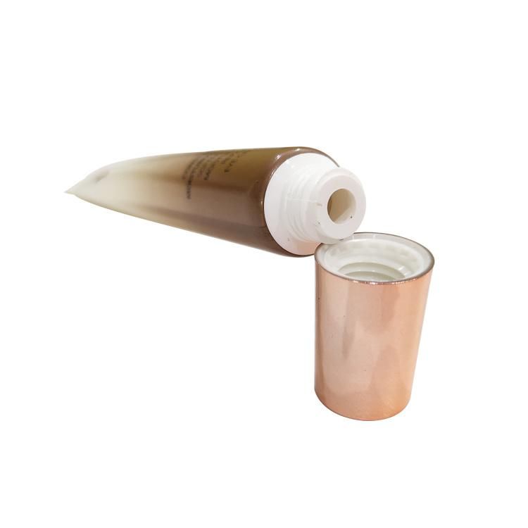 Squeeze Cosmetic Packaging Plastic Tube with Screw Cap