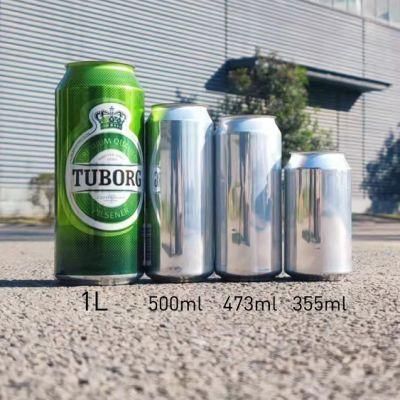 China 100cl Aluminum Cans and 300 Lids for Beer Soda