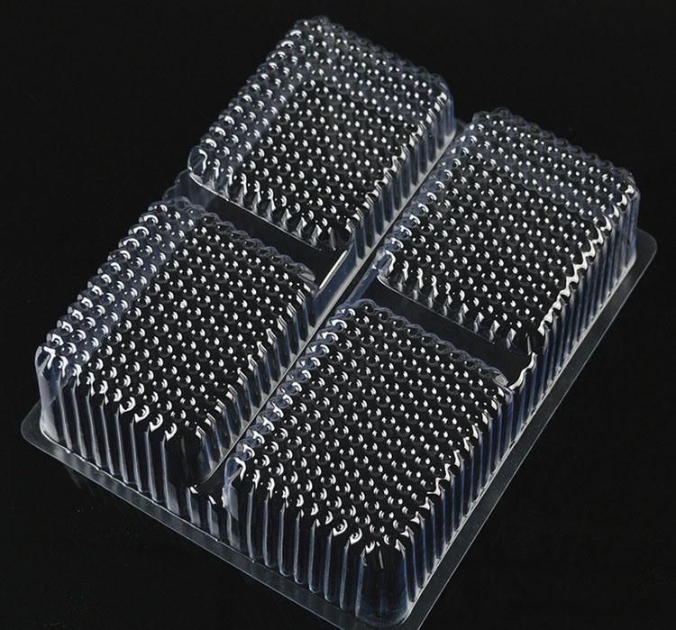 factory OEM disposible food fresh clear pet/PVC/PS/plastic blister tray