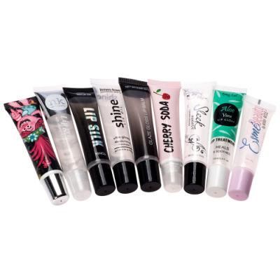 Wholesale Squeeze Tubes Lip Gloss Container Lipstick Cosmetic Packaging