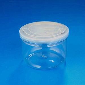 250ml Pet Packaging Clear Plastic Wide Mouth Jar for Candy for Food for for Ice Cream for Cosmetic