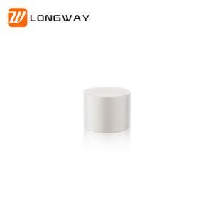 30g Plastic Frosted White Cream Jar
