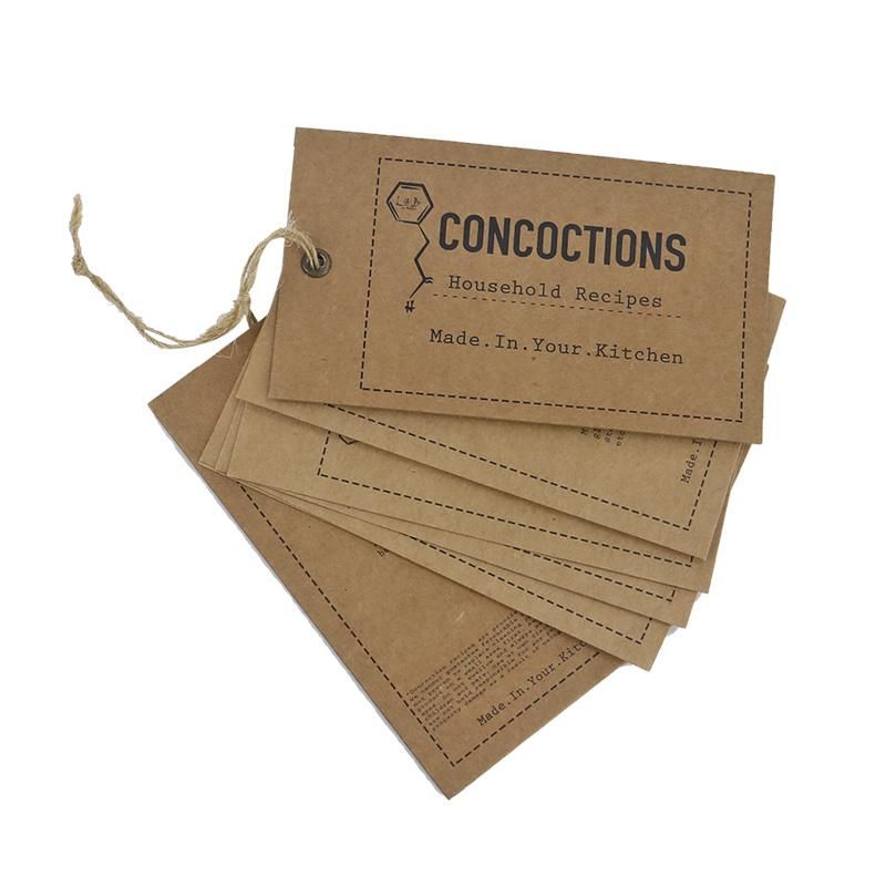 Custom Garment Kraft Brown Paper Tags