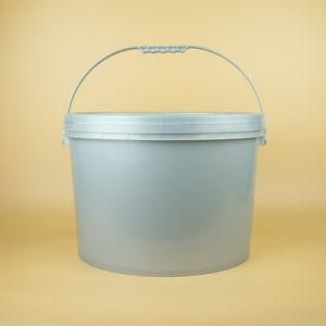 16L White Plastic Pail Food Grade Paint Pail / Container / Drum with Airtight Lid