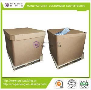 Bulk Wine Packaging Corrugated Paper IBC with Liner
