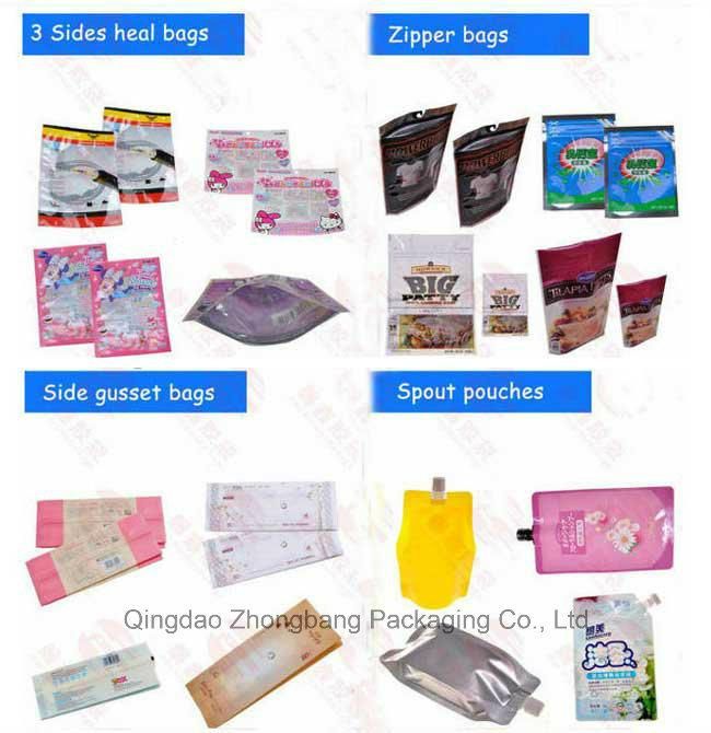 Face Mask Plastic Packaging Flat Bag