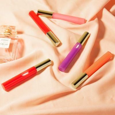 Sale 10ml Empty Refillable Cosmetic Balm Lip Gloss Container Lip Gloss Tube with Wand