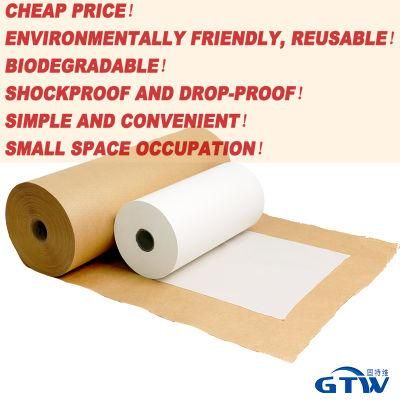 Amazon Seller Small Roll Kraft Protective Wrapping Roll Filling Buffer Honeycomb Cushion Paper