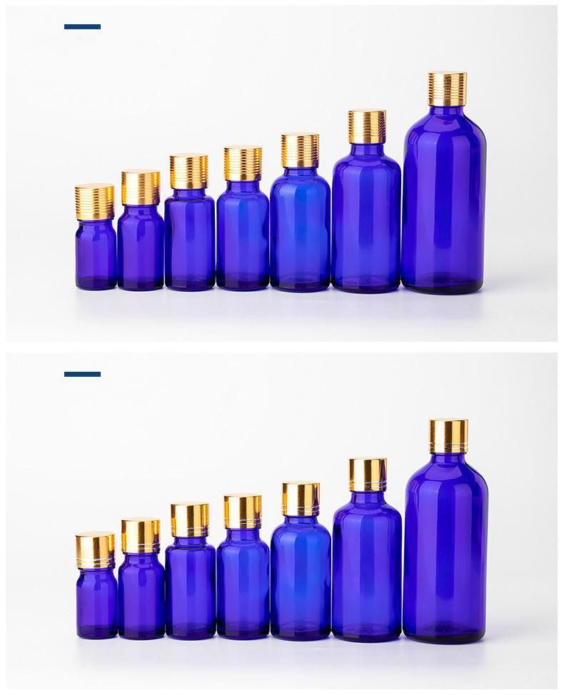Blue Essential Oil Bottle for Perfume