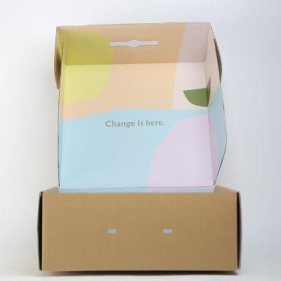 Custom Size Design Colorful Printed Corrugated Mailing Corrugated Carton Box