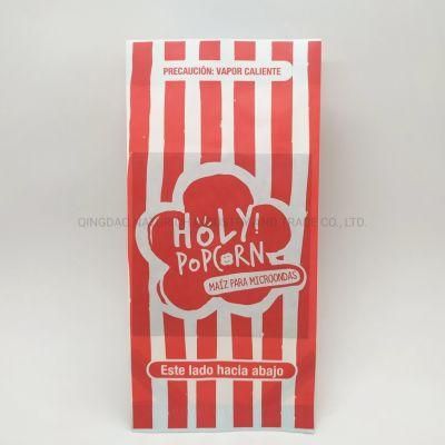 Microwave Popcorn Packaging Paper Bags Food Packaging Bag Paper Pouch