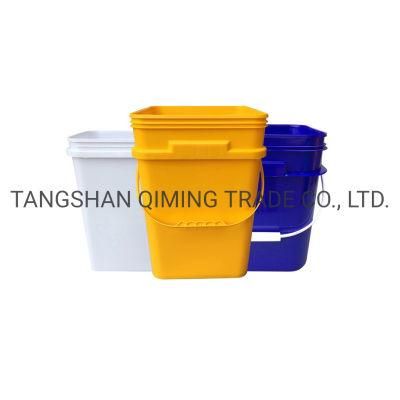 China Factory Price Square 1L Plastic Buckets 3L Plastic Pails 16L PP Barrels 25L PE Drums