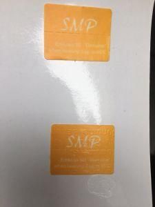 Innovative Shape Memory Polymer Anti Counterfeiting Label Emboss Sticker