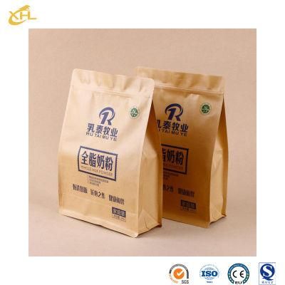 Xiaohuli Package China Sustainable Stand up Pouches Suppliers Embossing Printing Food Bag for Snack Packaging