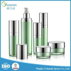 Cosmetic Cream Bottle with as Cover and Jar