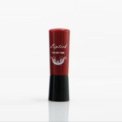 4.3G in Stock Ready to Ship Low MOQ High Quality Orange Pink Light Dark Red Empty Round Lipstick Tube