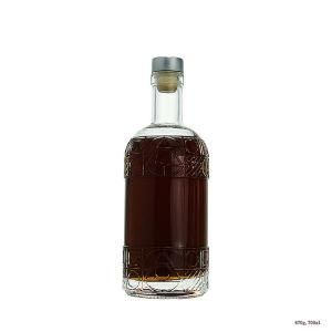 750ml Hot Selling Empty Liquor Glass Bottle with Cork