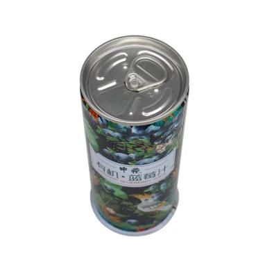 250ml Volume Food Grade Certificated Tin Beverage Cans