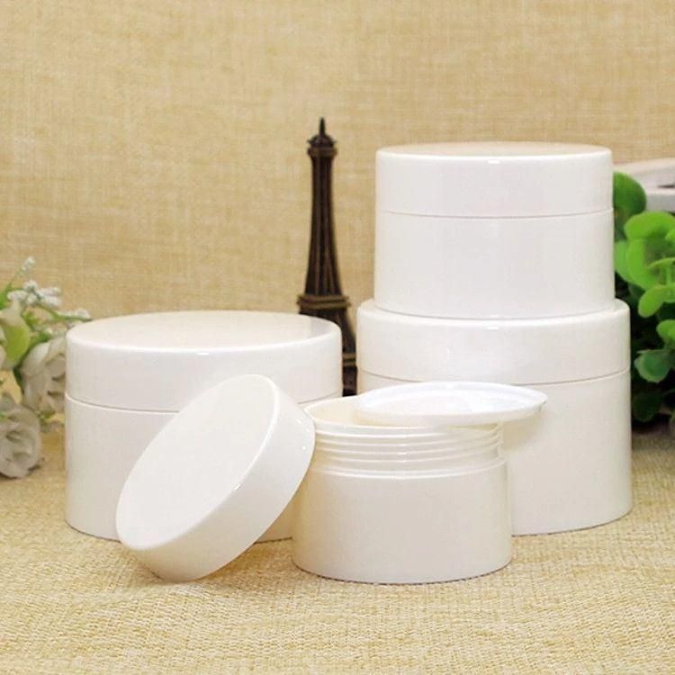 Empty Cream Container Plastic 3ml 5ml 10ml 30ml 50ml 100ml 120ml 1oz 4oz PP Cosmetic Cream Jar