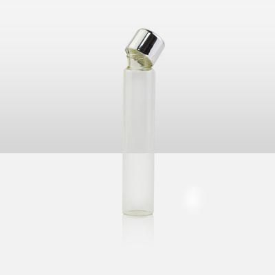 Child Resistant 120mm Electroplated Cap Child Resistant Glass Tube