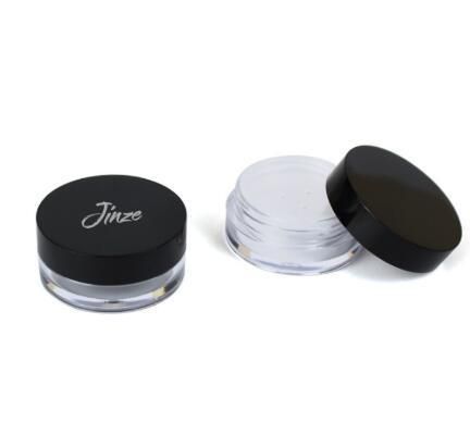 Plastic Travel Cosmetic Makeup Sieve Powder Compact