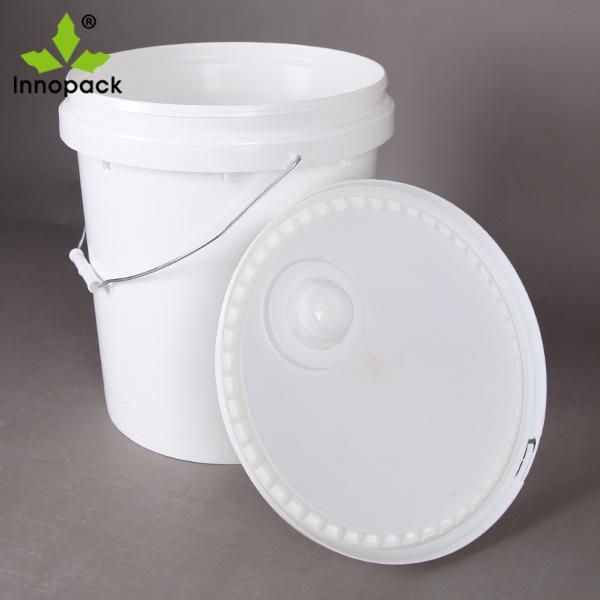 20L Plastic Bucket with Spout Lid for Oil