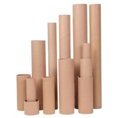 Packaging No Printing Empty Round Small Kraft Paper Tube