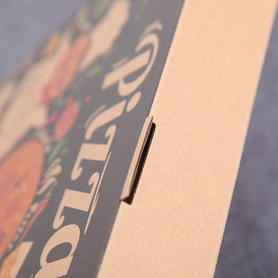 Custom Logo Printing Design Caja De Pizza Cotton 7/8/9/10/11/12 Inch Eco Friendly Paper Corrugated Pizza Box