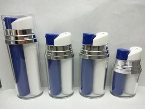 Two Tube Airless Bottles with Two Liquids