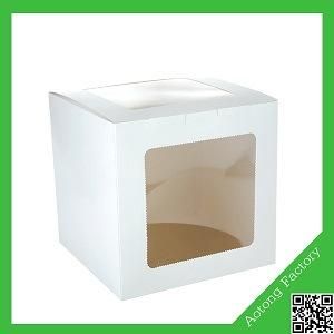 New Arrival White Color 10inch Cake Box