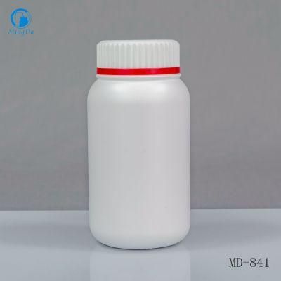 38mm Neck Finish Food Grade Medicine Round HDPE Plastic Bottle