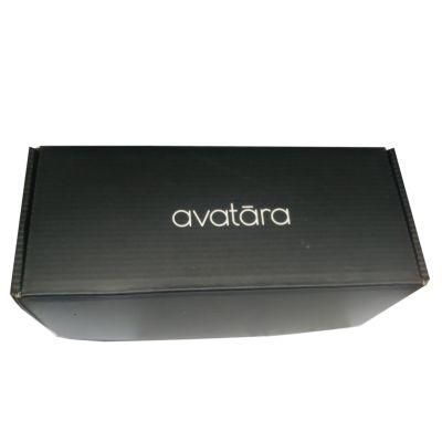 High Quality Aeroplane Style Black and White Carton Packing Box