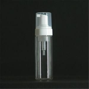 300ml Transparent Plastic Foam Pump Bottle for Cosmetic (NB228-1)