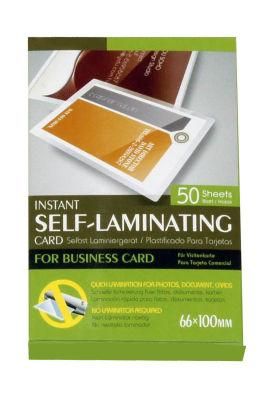 Instant Self-Laminating Card for Name Card Size (C-APET)