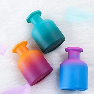 Rubber Stopper Clear Color Reed Diffuser Glass Bottle for Decoration