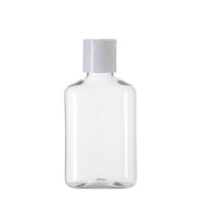 100ml/150ml/200ml Flat Shape Refillable Plastic Bottles for Lotion and Water Spray