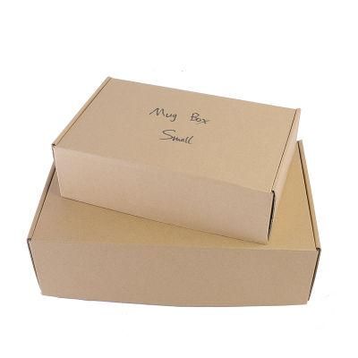Kraft Brown Shipping Box Custom Order Folding Corrugated Box