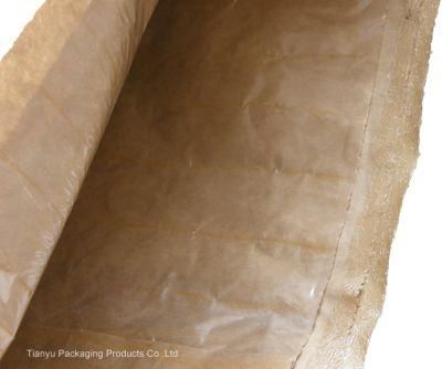 Open Mouth Paper Bag with Hot Melt Adhesive Coating for PVC, Resin, Citric Acid