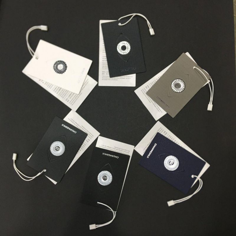 OEM Paper Label Hangtag for Clothing China