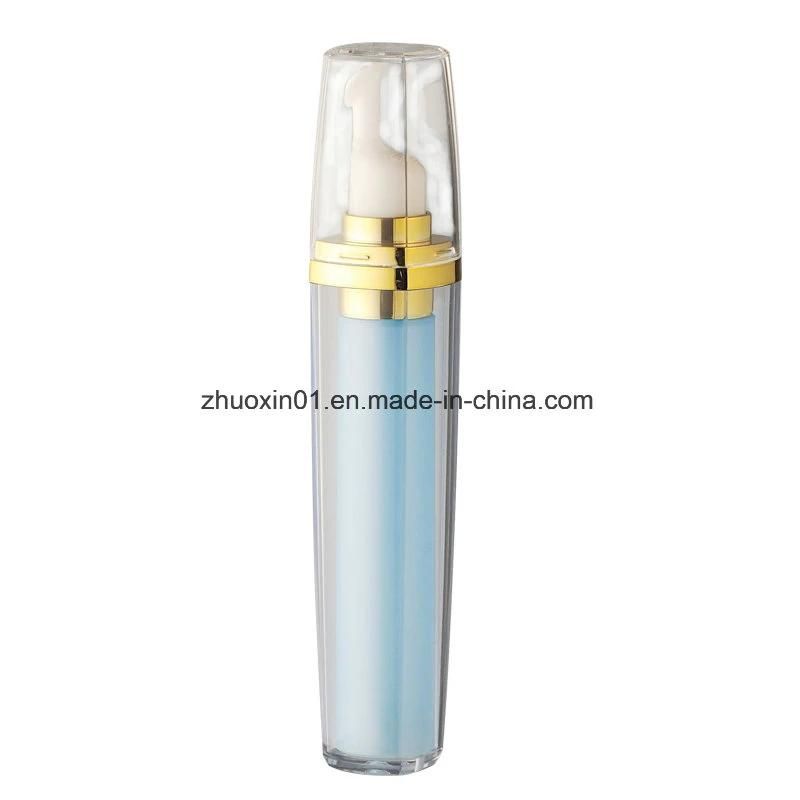 Hot Sale Skincare Packaging Acrylic Dual Pump Cream Bottle Jar for Eye Cream