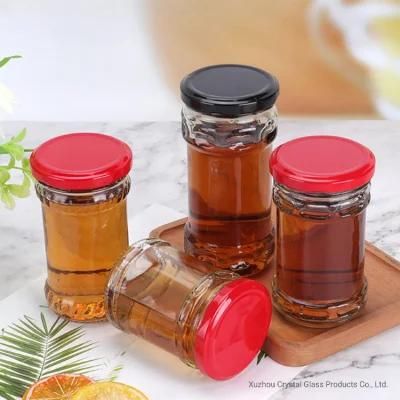 200ml 212ml 220ml 280ml Jam Jar Honey Pickles Spices Butter Glass Bottle