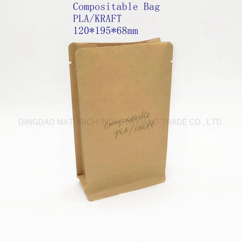 Quad Seal Stand up Plasitc Coffee Packaging Bag/Compostable Coffee Bag Doypack Pouches Mylar Bags