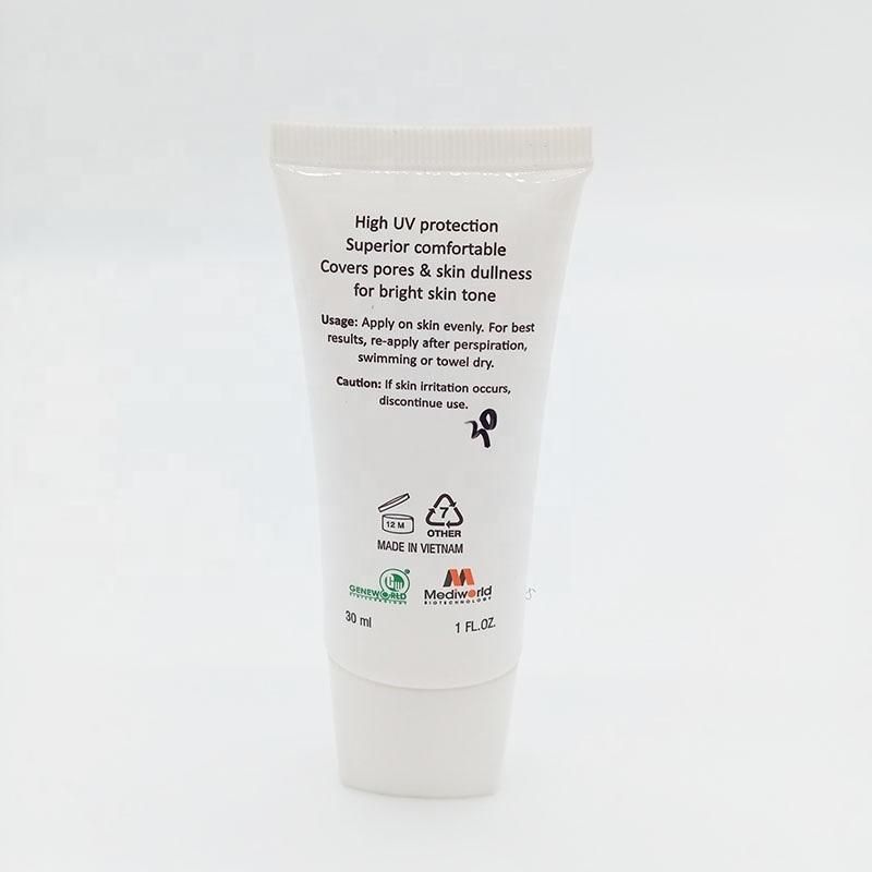 Cosmetic Packaging Tube with Screw Cap Sunscreen Cream Tube Manufacturers