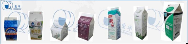 Pure Milk/Cream/Cheese/Coffee/Spice and Soup/Whip Topping/Lactobacillus Beverage/Juice/Albumen/Yoghour/Catsup/Jam/Lavation/Fruit Vinegar Package Paper Carton