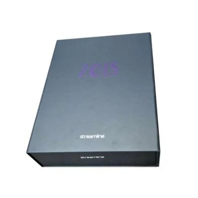 Modern Design Luxury Black Gift Paper Box with Good Price