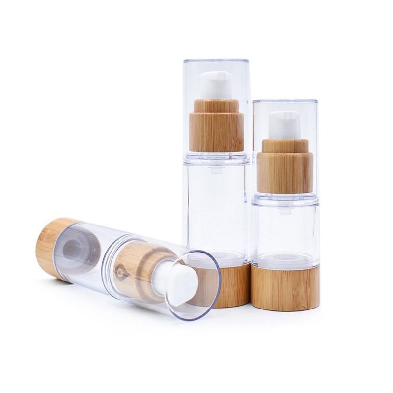 Wbamboo Plastic Sub Packaging Fine Pump Bottle