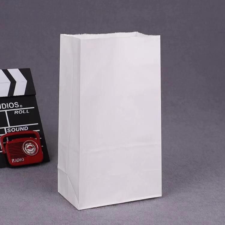 Bread Lunch Food Packaging Printed Kraft Sos Paper Bag Manufacture