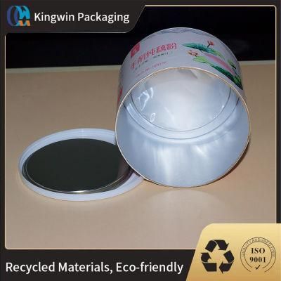 Custom Design Biodegradable Tea Paper Cardboard Container Packaging Tube for Tea Leavs Package